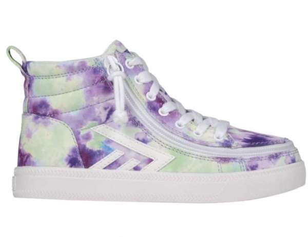 Billy Footwear Basket skateur-watercolor-purple-enfant-BK24170-530