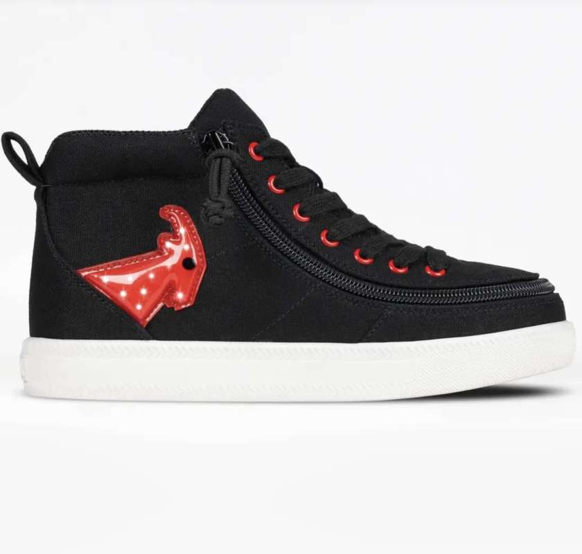 BILLY FOOTWEAR MONTANTES DEEPER - D/R- Black-red light