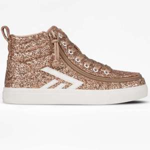 BILLY FOOTWEAR Basket paillettes rose/Glitz-BK24170-680