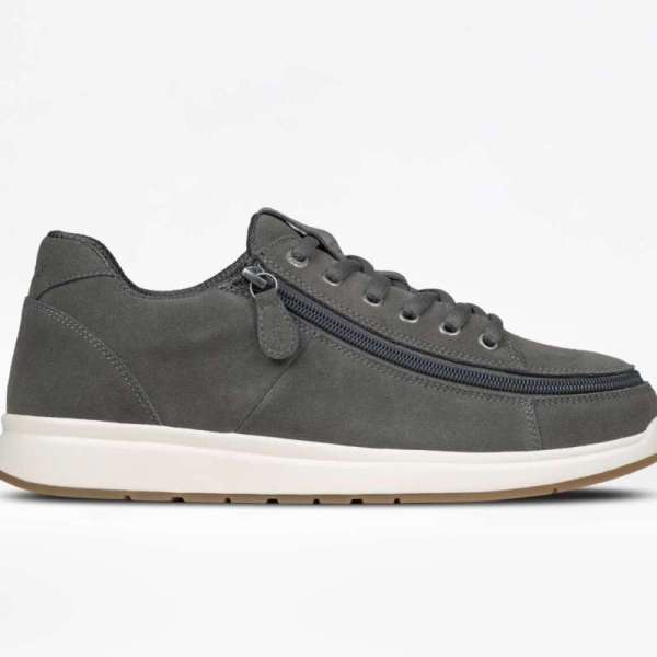 Billy Footwear comfort plush - daim gris --Homme-BM25380-010